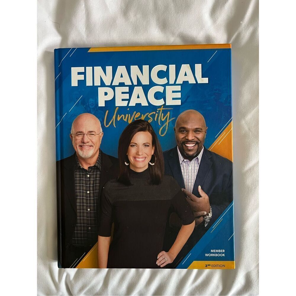 NWT Dave Ramsey Financial Peace University Member Workbook 2nd Edition Hardcover